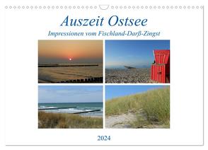 Auszeit Ostsee (Wandkalender 2024 DIN A3 quer), CALVENDO Monatskalender von Siegmund,  Birgit