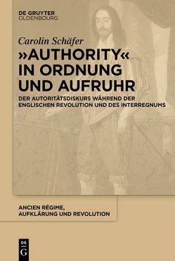 „Authority“ in Ordnung und Aufruhr von Schäfer,  Carolin
