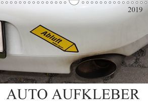 AUTO AUFKLEBER (Wandkalender 2019 DIN A4 quer) von SchnelleWelten