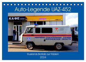 Auto-Legende UAZ-452 – Russlands Brotlaib auf Rädern (Tischkalender 2024 DIN A5 quer), CALVENDO Monatskalender von von Loewis of Menar,  Henning