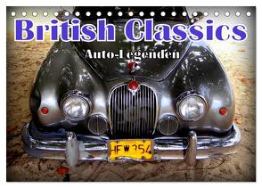 Auto-Legenden: British Classics (Tischkalender 2024 DIN A5 quer), CALVENDO Monatskalender von von Loewis of Menar,  Henning