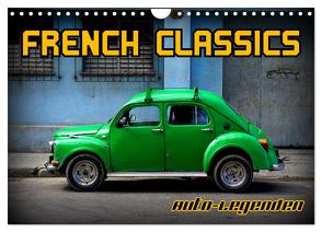 Auto-Legenden – French Classics (Wandkalender 2024 DIN A4 quer), CALVENDO Monatskalender von von Loewis of Menar,  Henning