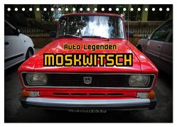 Auto Legenden MOSKWITSCH (Tischkalender 2024 DIN A5 quer), CALVENDO Monatskalender von von Loewis of Menar,  Henning