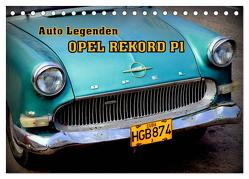 Auto Legenden OPEL REKORD P1 (Tischkalender 2024 DIN A5 quer), CALVENDO Monatskalender von von Loewis of Menar,  Henning