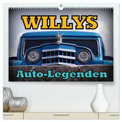 Auto-Legenden: WILLYS (hochwertiger Premium Wandkalender 2024 DIN A2 quer), Kunstdruck in Hochglanz von von Loewis of Menar,  Henning