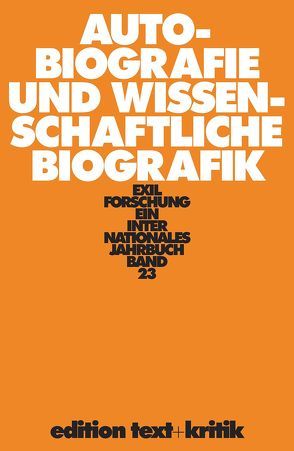 Autobiografie und wissenschaftliche Biografik von Koepke,  Wulf, Rotermund,  Erwin
