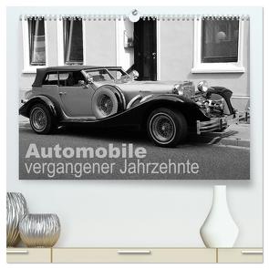 Automobile vergangener Jahrzehnte (hochwertiger Premium Wandkalender 2024 DIN A2 quer), Kunstdruck in Hochglanz von Bagunk,  Anja