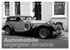 Automobile vergangener Jahrzehnte (Tischkalender 2024 DIN A5 quer), CALVENDO Monatskalender von Bagunk,  Anja