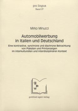 Automobilwerbung in Italien und Deutschland von Minucci,  Mirko