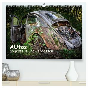 Autos, abgestellt und vergessen (hochwertiger Premium Wandkalender 2024 DIN A2 quer), Kunstdruck in Hochglanz von Rosin,  Dirk