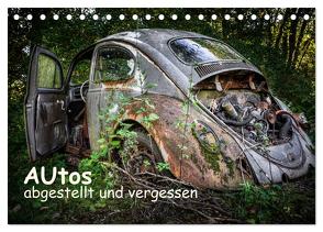 Autos, abgestellt und vergessen (Tischkalender 2024 DIN A5 quer), CALVENDO Monatskalender von Rosin,  Dirk