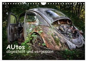 Autos, abgestellt und vergessen (Wandkalender 2024 DIN A4 quer), CALVENDO Monatskalender von Rosin,  Dirk