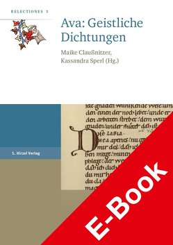 Ava: Geistliche Dichtungen von Claußnitzer,  Maike, Sperl,  Kassandra