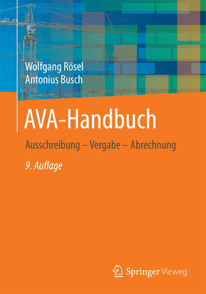 AVA-Handbuch von Busch,  Antonius, Rösel,  Wolfgang