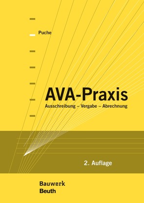 AVA-Praxis – Buch mit E-Book von Puche,  Manfred