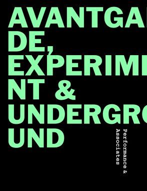 Avantgarde, Experiment & Underground Bd.5 von Stallschus,  Stefanie