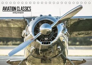 AVIATION CLASSICS seen by custompix.de (Tischkalender 2023 DIN A5 quer) von Becker • Photography,  André