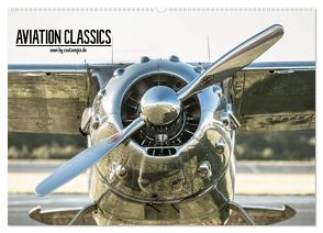 AVIATION CLASSICS seen by custompix.de (Wandkalender 2024 DIN A2 quer), CALVENDO Monatskalender von Becker • Photography,  André