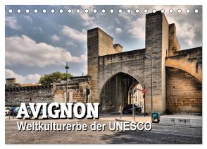 Avignon – Weltkulturerbe der UNESCO (Tischkalender 2024 DIN A5 quer), CALVENDO Monatskalender von Bartruff,  Thomas