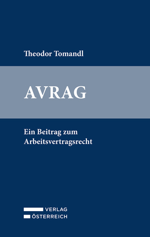 AVRAG von Tomandl,  Theodor