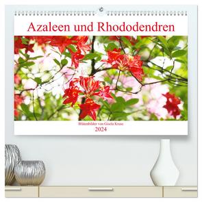 Azaleen und Rhododendren Blütenbilder (hochwertiger Premium Wandkalender 2024 DIN A2 quer), Kunstdruck in Hochglanz von Kruse,  Gisela