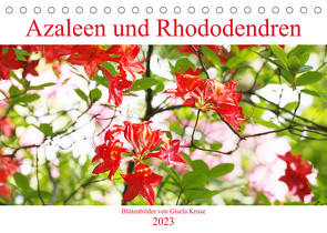 Azaleen und Rhododendren Blütenbilder (Tischkalender 2023 DIN A5 quer) von Kruse,  Gisela