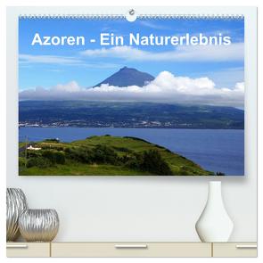 Azoren – Ein Naturerlebnis (hochwertiger Premium Wandkalender 2024 DIN A2 quer), Kunstdruck in Hochglanz von Löwe,  Karsten