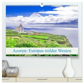 Azoren: Europas milder Westen (hochwertiger Premium Wandkalender 2024 DIN A2 quer), Kunstdruck in Hochglanz von Pohl,  Bruno
