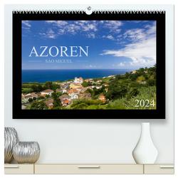 Azoren – São Miguel (hochwertiger Premium Wandkalender 2024 DIN A2 quer), Kunstdruck in Hochglanz von Schlüter,  Susanne