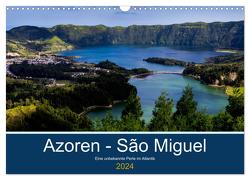 Azoren – São Miguel (Wandkalender 2024 DIN A3 quer), CALVENDO Monatskalender von HM-Fotodesign,  HM-Fotodesign