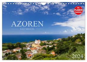 Azoren – São Miguel (Wandkalender 2024 DIN A4 quer), CALVENDO Monatskalender von Schlüter,  Susanne