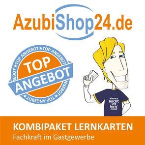 AzubiShop24.de Kombi-Paket Lernkarten Fachkraft im Gastgewerbe von Klug,  Michael, Rung-Kraus,  Michaela