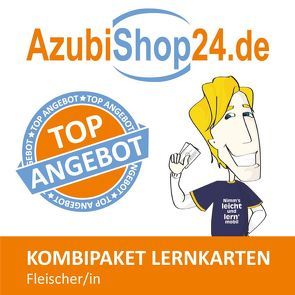 AzubiShop24.de Kombi-Paket Lernkarten Fleischer/-in von Kremling,  Britta, Rung-Kraus,  Michaela, Stegelmeyer,  Nicole