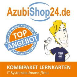 AzubiShop24.de Kombi-Paket Lernkarten IT-Systemkaufmann/-frau von Hoffmann,  Regina, Rung-Kraus,  Michaela