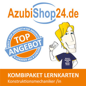 AzubiShop24.de Kombi-Paket Lernkarten Konstruktionsmechaniker /r von Greschner,  Tino, Rung-Kraus,  Michaela