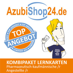 AzubiShop24.de Kombi-Paket Lernkarten Pharmazeutisch-kaufmännische /r Angestellte /r von Rung-Kraus,  Michaela, Schneider,  Christina