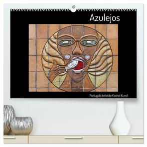 Azulejos – Portugals beliebte Kachel Kunst (hochwertiger Premium Wandkalender 2024 DIN A2 quer), Kunstdruck in Hochglanz von Meyer © Stimmungsbilder1,  Marion