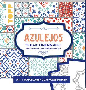 Azulejos. Schablonenmappe von Guther,  Claudia, Holz,  Daniela Charlotte