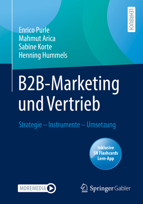 B2B-Marketing und Vertrieb von Arica,  Mahmut, Hummels,  Henning, Korte,  Sabine, Purle,  Enrico