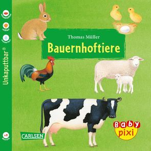 Baby Pixi (unkaputtbar) 42: VE 5 Bauernhoftiere von Mueller,  Thomas