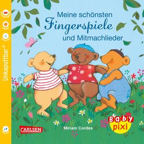 Baby Pixi (unkaputtbar) 72: VE 5 Meine schönsten Fingerspiele und Mitmachlieder (5 Exemplare) von Cordes,  Miriam
