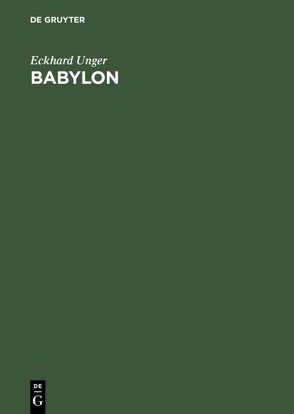 Babylon von Unger,  Eckhard