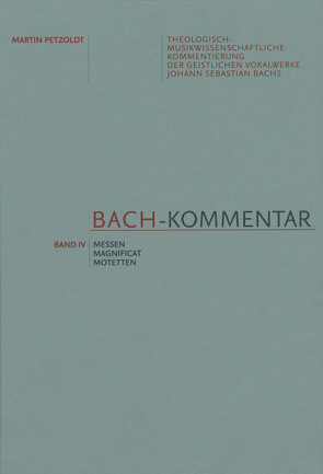 Bach-Kommentar, Band IV von Bolín,  Norbert, Petzoldt,  Martin