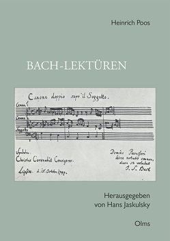 Bach-Lektüren von Jaskulsky,  Hans, Poos,  Heinrich