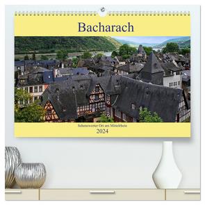 Bacharach – Sehenswerter Ort am Mittelrhein (hochwertiger Premium Wandkalender 2024 DIN A2 quer), Kunstdruck in Hochglanz von Klatt,  Arno