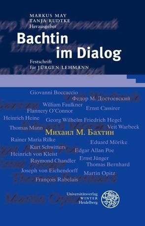 Bachtin im Dialog von May,  Markus, Rudtke,  Tanja