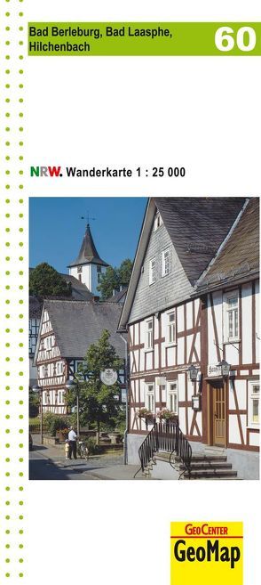 Bad Berleburg, Bad Laasphe, Hilchenbach Blatt 60, topographische Wanderkarte NRW