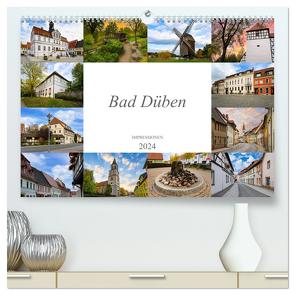 Bad Düben Impressionen (hochwertiger Premium Wandkalender 2024 DIN A2 quer), Kunstdruck in Hochglanz von Meutzner,  Dirk