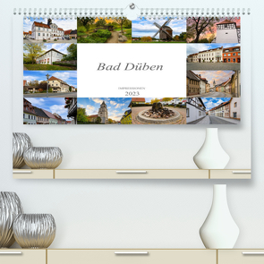 Bad Düben Impressionen (Premium, hochwertiger DIN A2 Wandkalender 2023, Kunstdruck in Hochglanz) von Meutzner,  Dirk