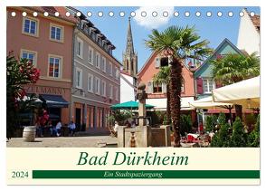 Bad Dürkheim Ein Stadtspaziergang (Tischkalender 2024 DIN A5 quer), CALVENDO Monatskalender von Andersen,  Ilona